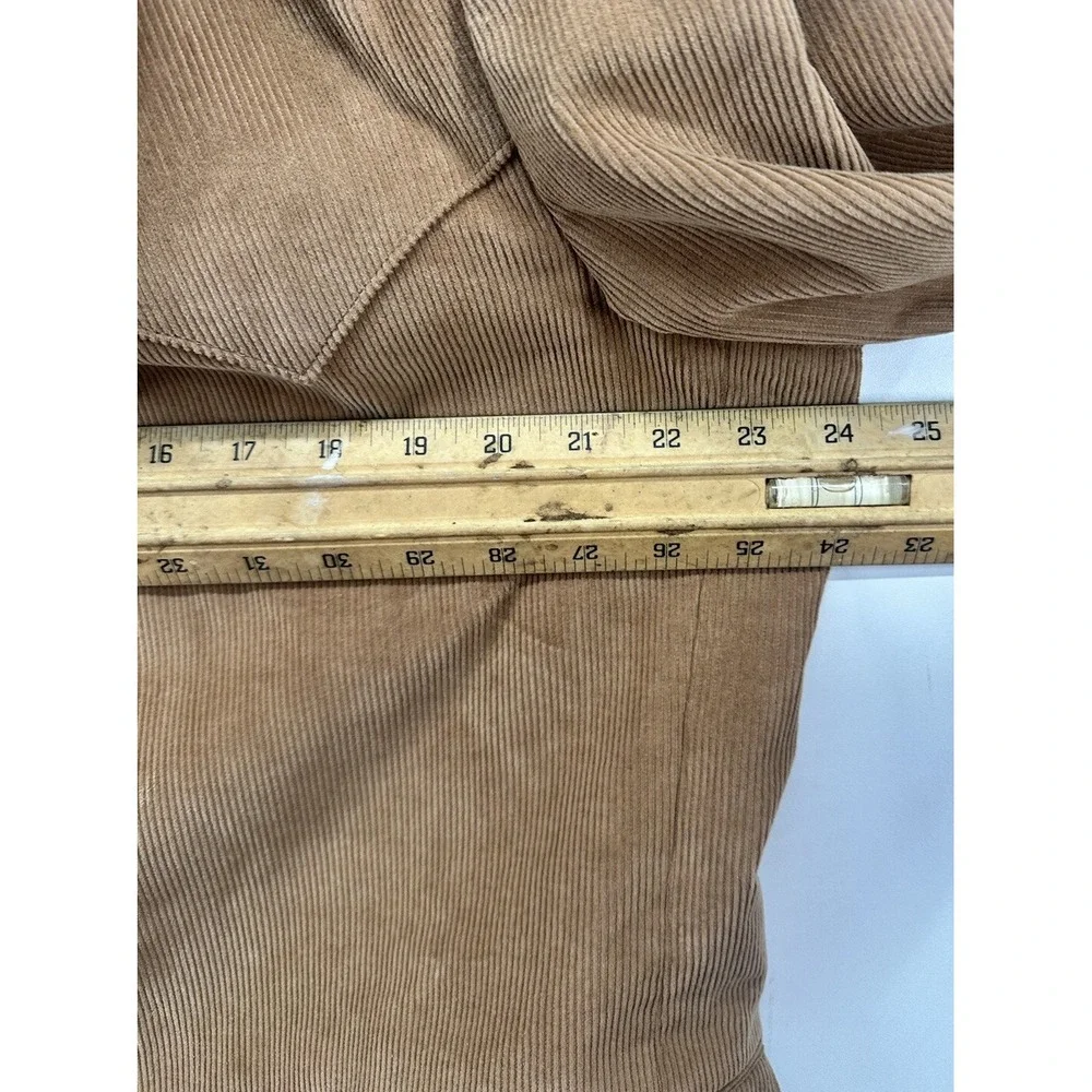 Circle S Dallas Texas Mens 44R Tan Corduroy Western Blazer Elbow Patches Yoke